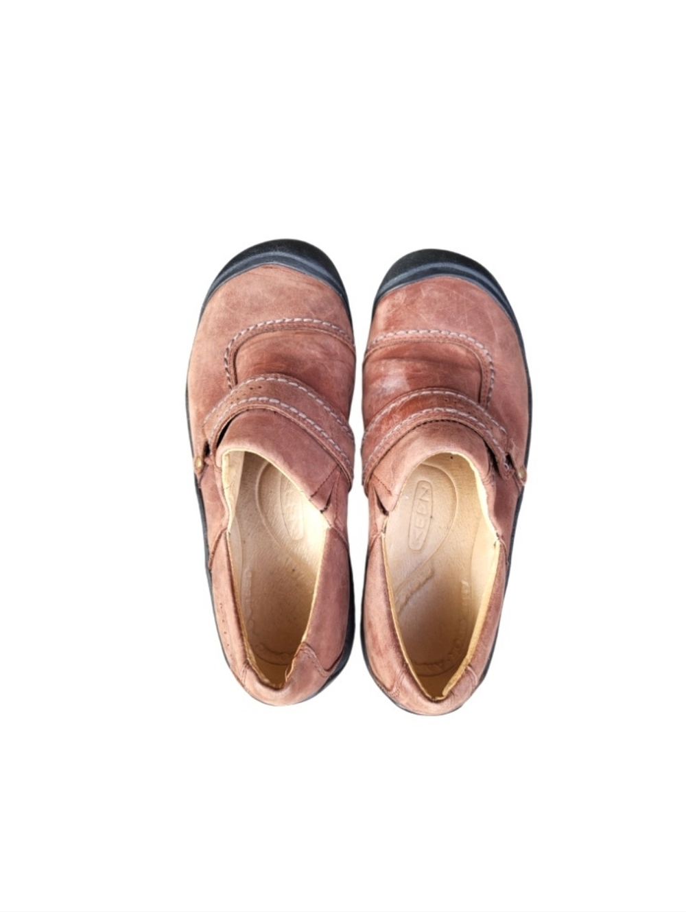 Keen Leather Kaci II Slip On Casual Trail Hike Walk Outdoor Shoe Brown Women 10 - Picture 5 of 11